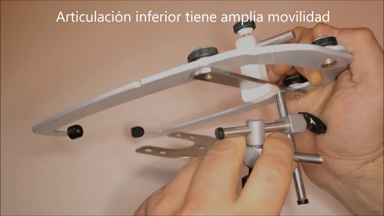 1 1 Montaje en Articulador semiajustable parte 1
