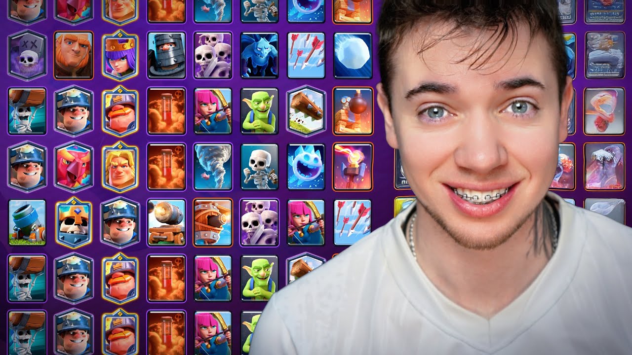 ASMR JE CHUCHOTE TOUTE LES CARTES CLASH ROYALE !