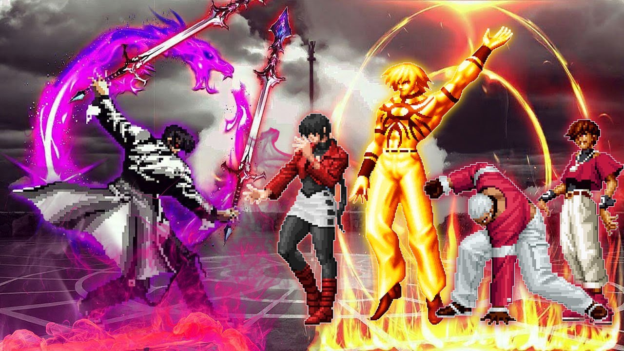 [KOF Mugen] Yagami AD LV 2 Vs Awakened Orochi Team
