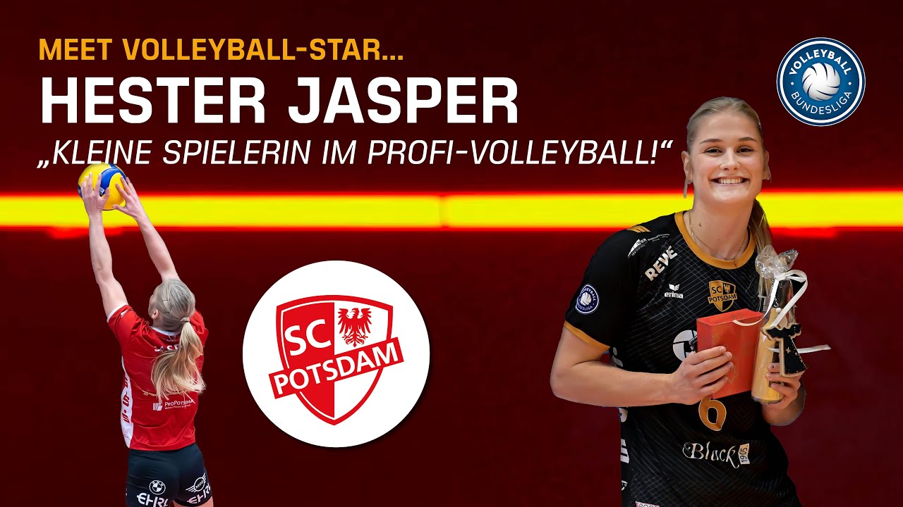Ich möchte mich im Profi-Volleyball beweisen! 🏐 | Außenangreiferin Hester Jasper | SC Potsdam