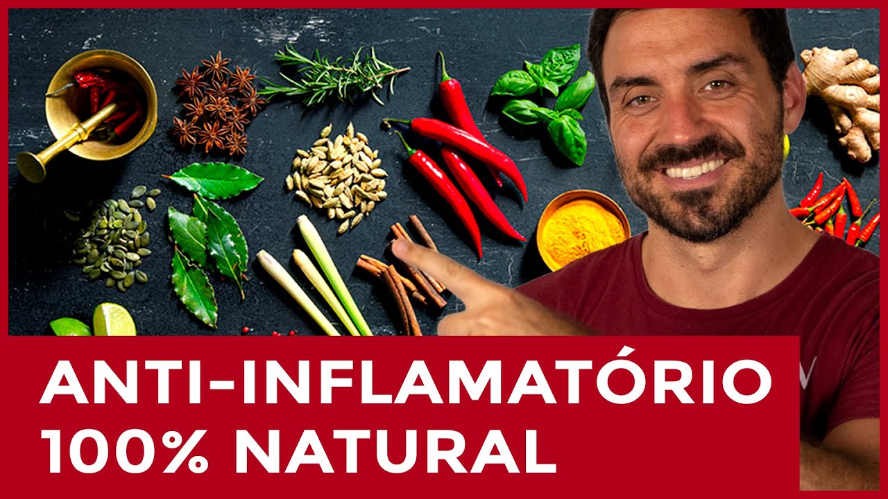 Remédios caseiros contra a INFLAMAÇÃO | Os melhores anti-inflamatórios naturais