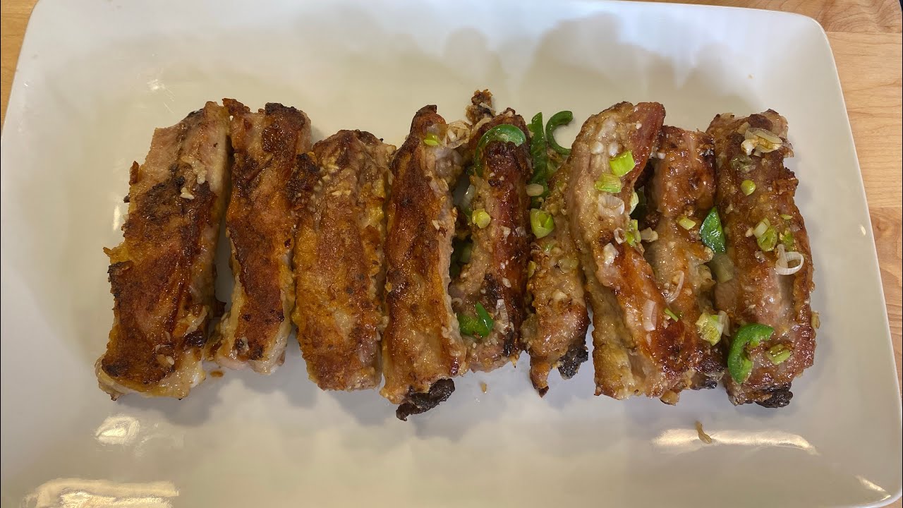 Sươn Non Chiên Giòn - Pan Fry Spare Ribs