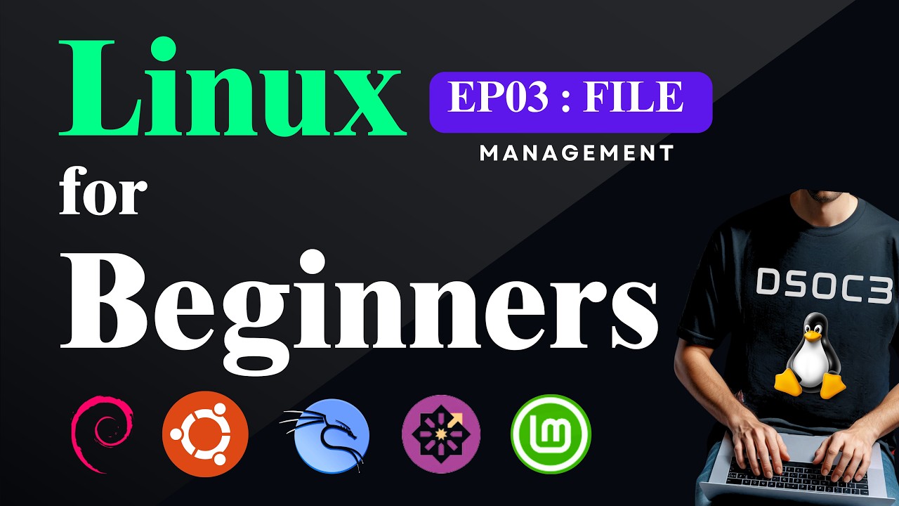 Linux Tutorial for Beginners #3 &mdash; Master cp, mv, rm and rmdir Commands (2026)