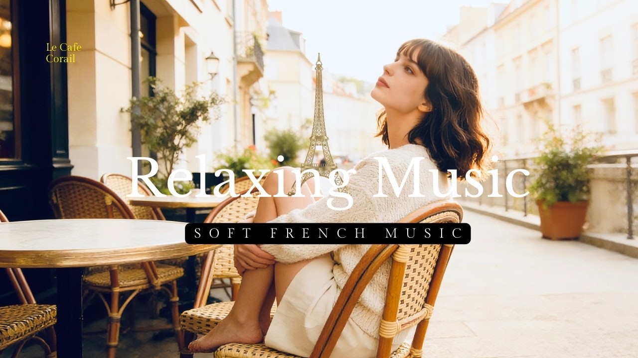 Relaxing French Song 🇫🇷 | Relaxing French Café Ambience | Soft Acoustic Music