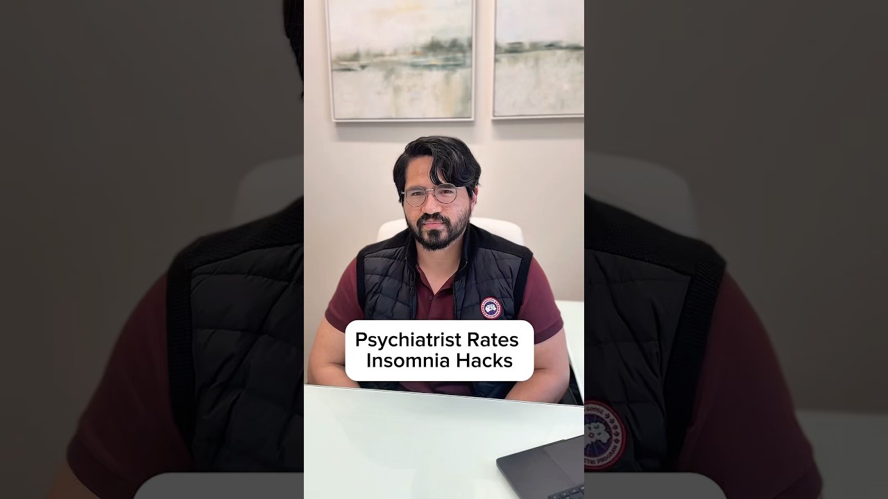 Psychiatrist Rates Insomnia Hacks 🛌Sleepless Nights Edition