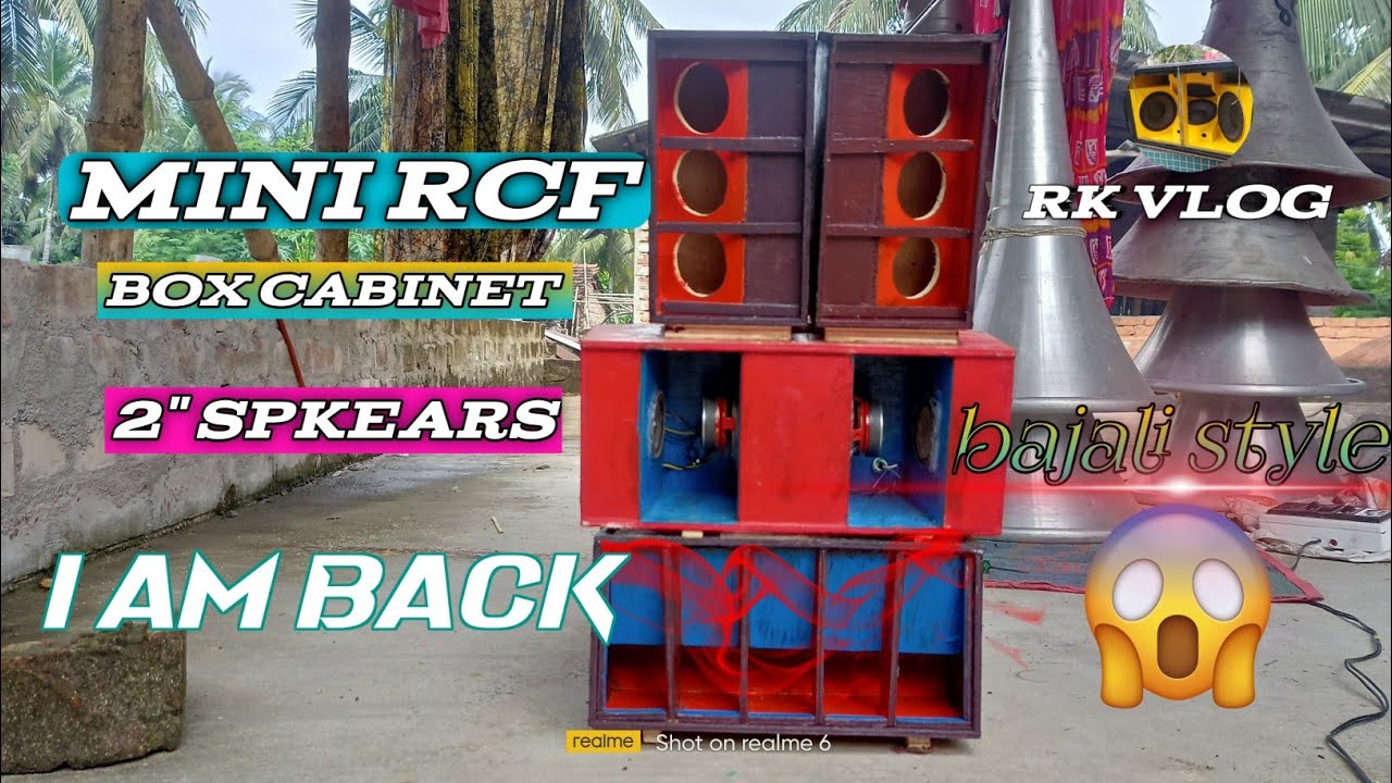 how to make mini rcf style box cabinet Balaji style 🙆 কেমন লাগছে তোমাদের #rkvlog