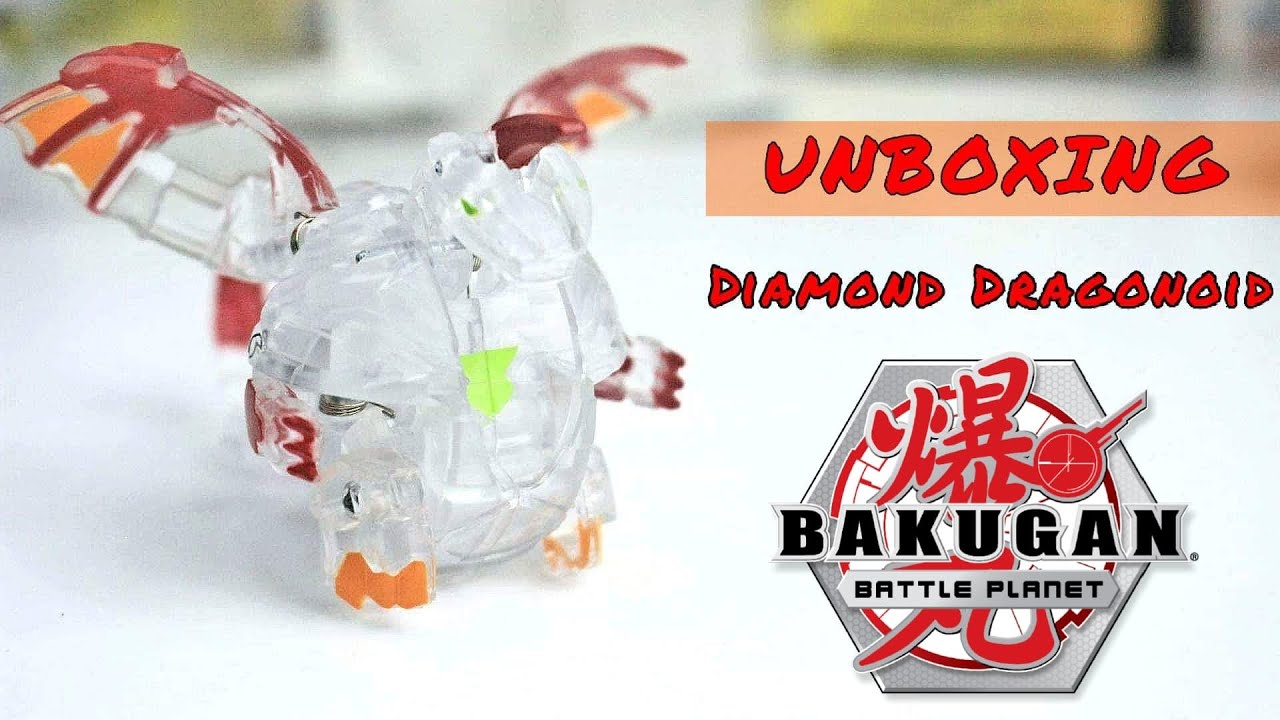DIAMOND DRAGONOID UNBOXING - Bakugan Battle Planet