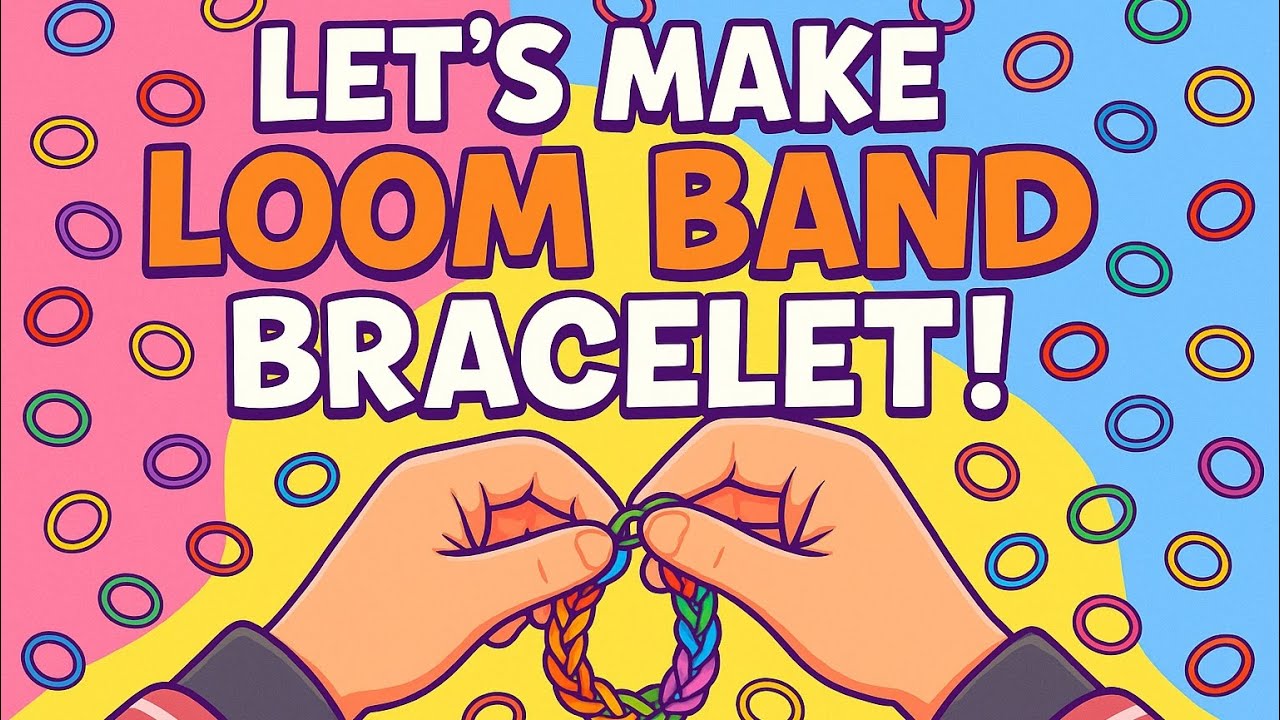 How to Make a Loom Band Bracelet (Easy DIY for Kids!) ✨