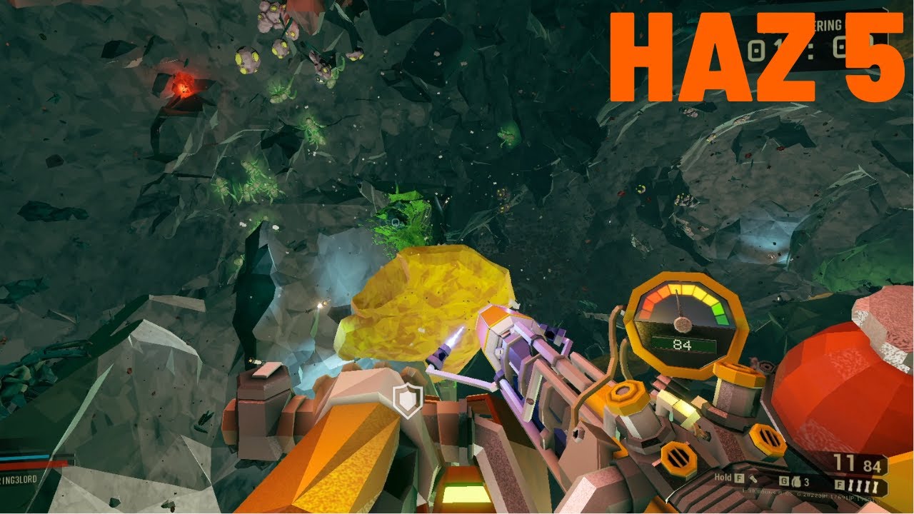 Deep Rock Galactic - Driller Hazard 5 Pubs Gameplay, Salvage Operation (No Commentary)