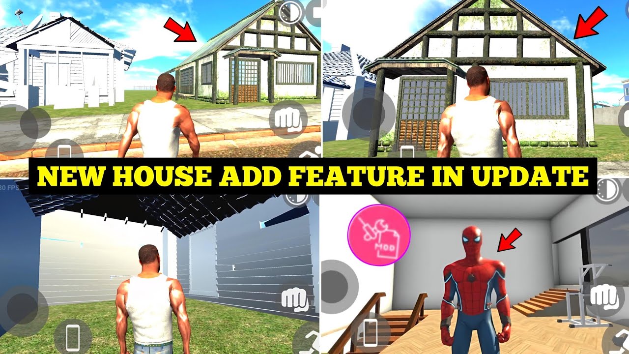New House in Indian Bike Driving 3D New Update 🤯🔥| Custom Character Feature 🤩| Harsh in Game