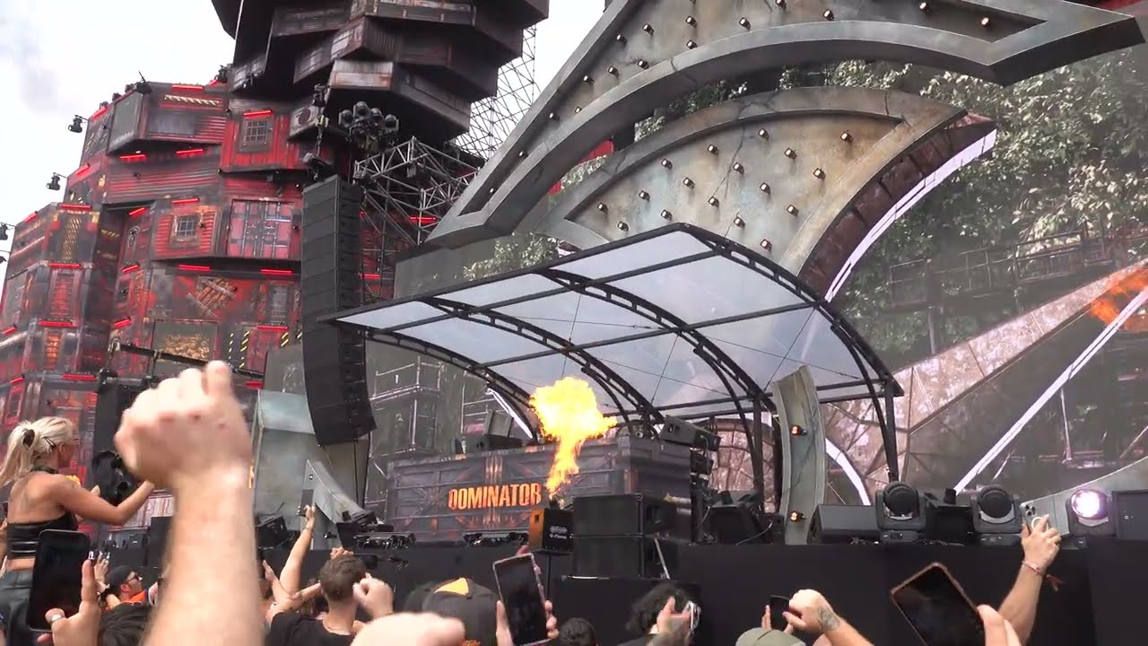 Angerfist VS Miss K8 @ Dominator Festival 2025 - 19.07.25