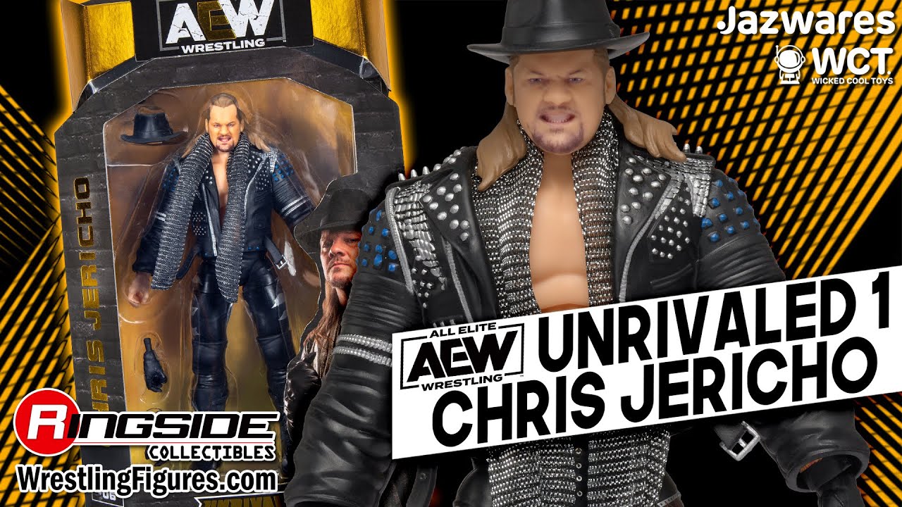 AEW FIGURE INSIDER: Le Champion Chris Jericho Unrivaled Series 1 Figure!