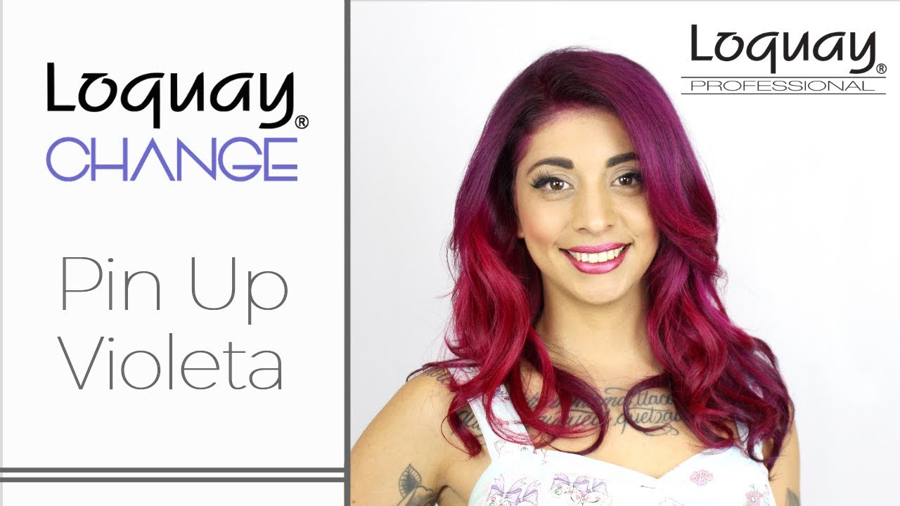 Loquay Change Pin Up Violeta