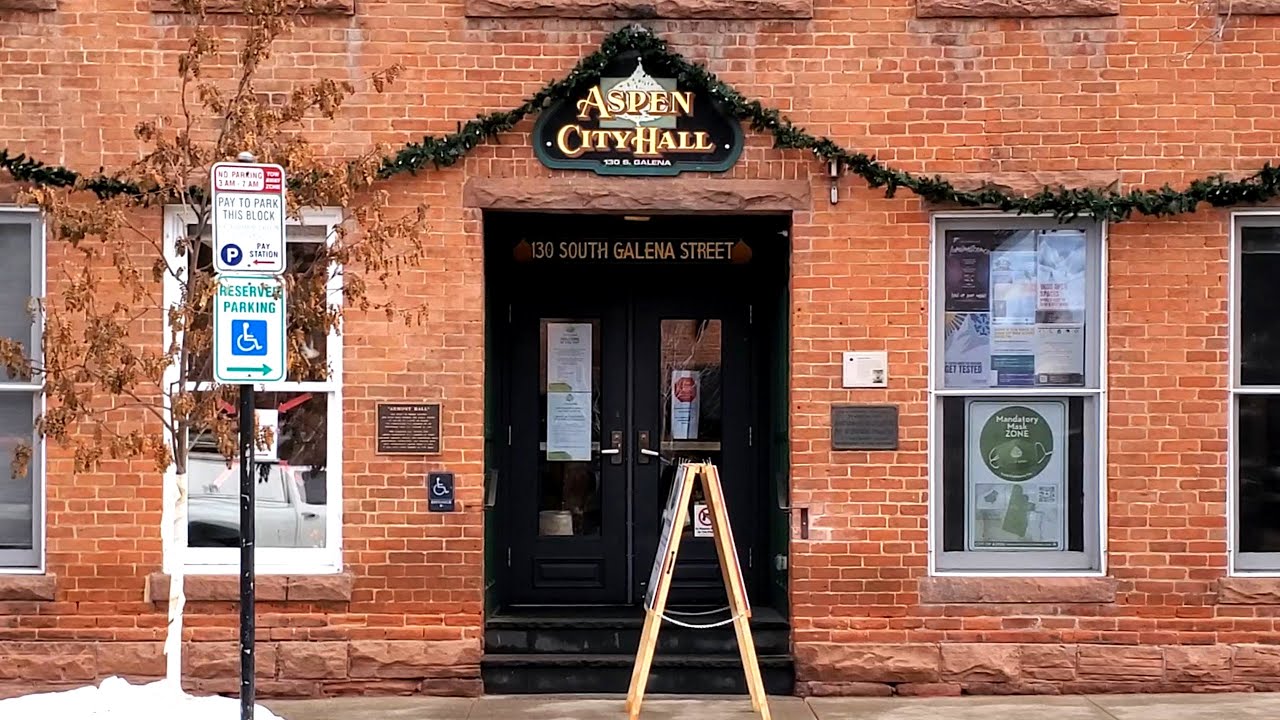 Aspen Colorado Downtown Walking Tour 1/13/2021
