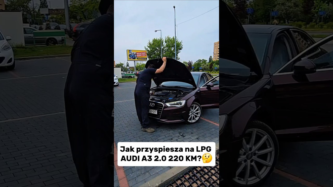 Jak przyspiesza na LPG AUDI A3 2.0 220 KM, 2015r.?🤔➡️Instalacja Gazowa: KME #lpg #audia3