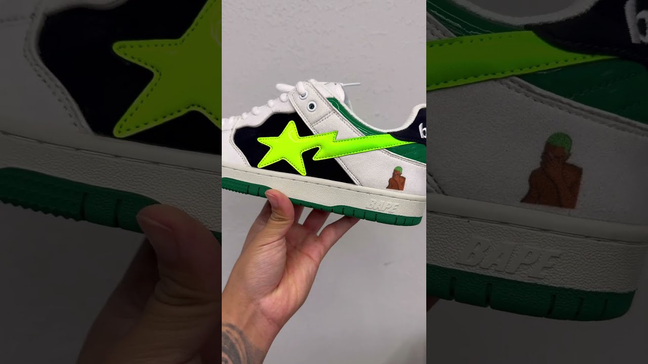Unboxing my custom frank ocean inspired shoes 