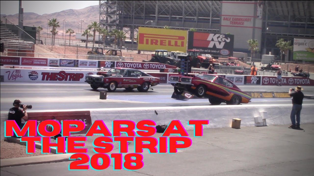 Mopars at The Strip 2018! Friday! Test and Tune! Mopars Invade Las Vegas Motor Speedway!