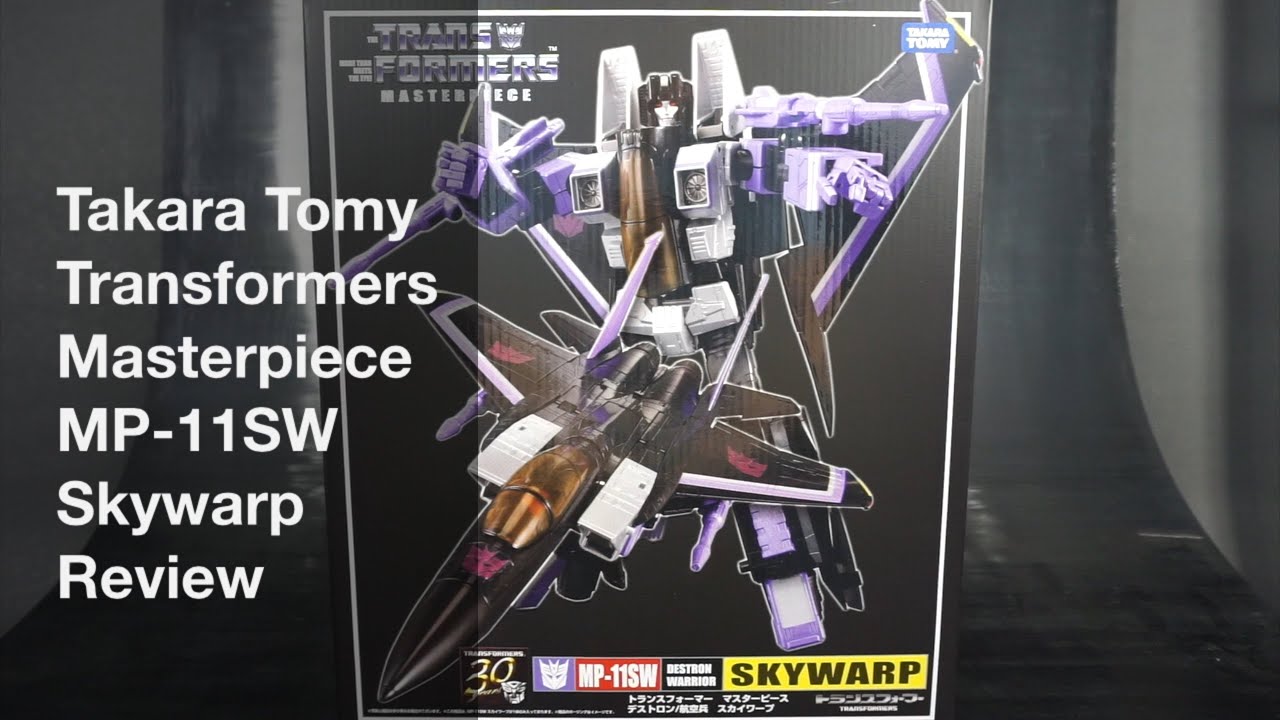 Takara Tomy Transformers Masterpiece MP-11SW Skywarp Review and Comparison