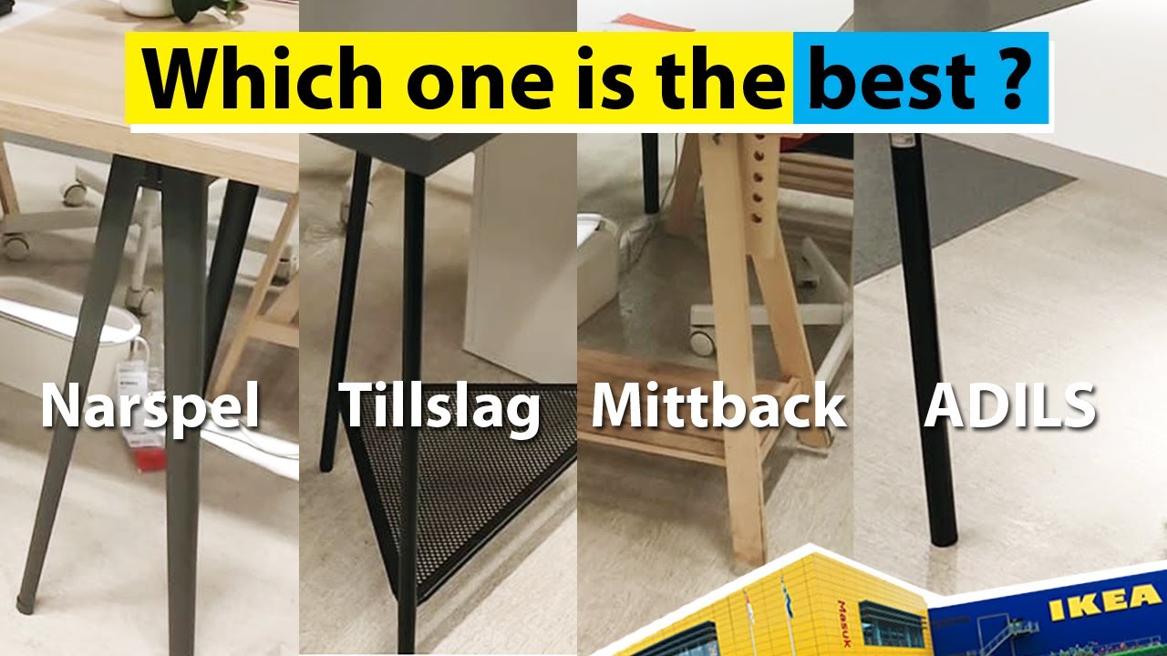 Which one is the best ? Ikea Adils vs Narspel vs Mittback vs Tillslag