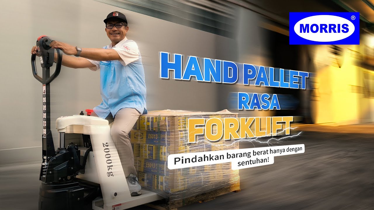Hand Pallet Rasa Forklift | Morris Hand Pallet Electric
