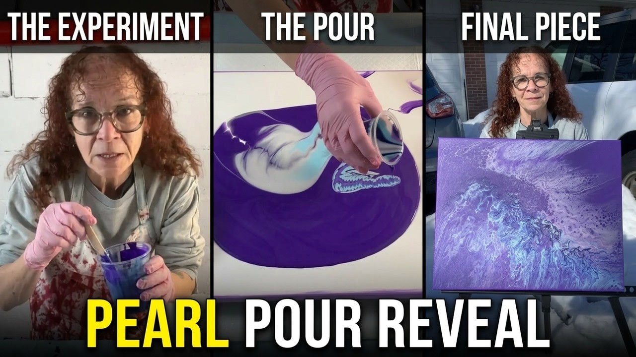 Storm On the Mountain | Why This Pearl Pour WORKS Despite Everything