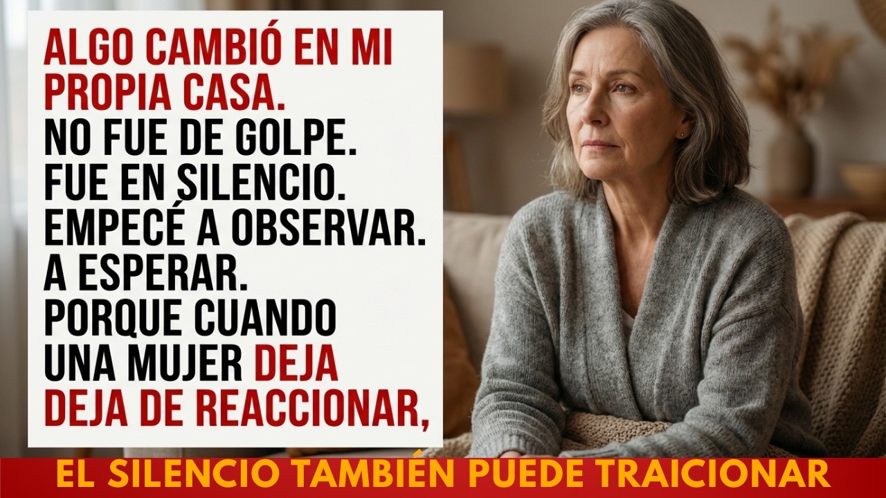 Guardé  silencio  durante  años… hasta  que  tomé una  decisión  que  nadie  esperaba