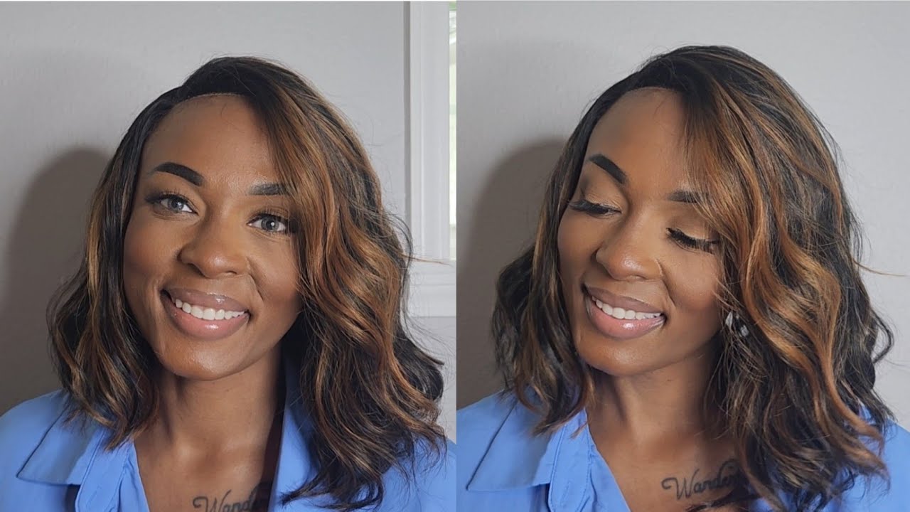 Only $22! | Shake-N-Go Organique HD Lace Front Wig Bob Life Marion ft SamsBeauty