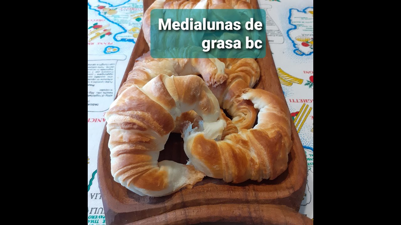 Medialunas de grasa 