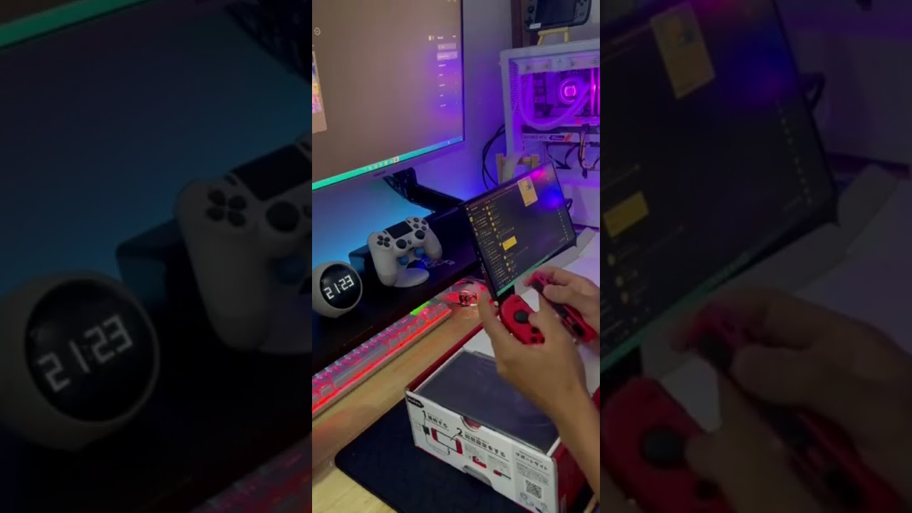 unboxing nintendo switch oled mario mod chip