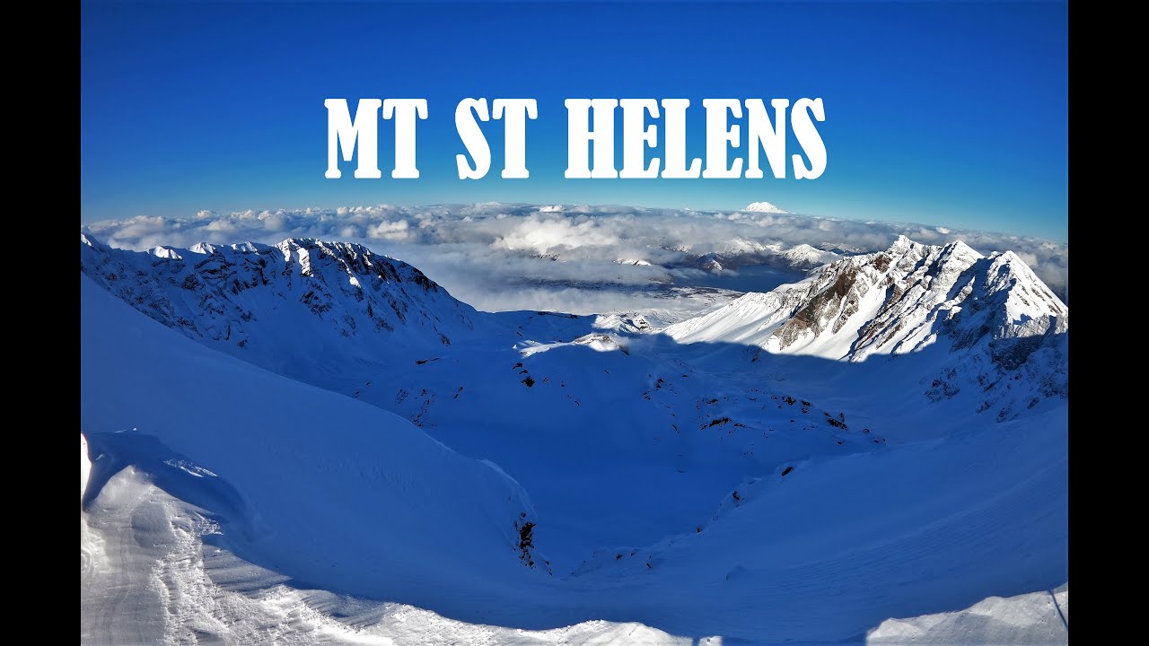 Mt St Helens in December: Winter Climbing Route