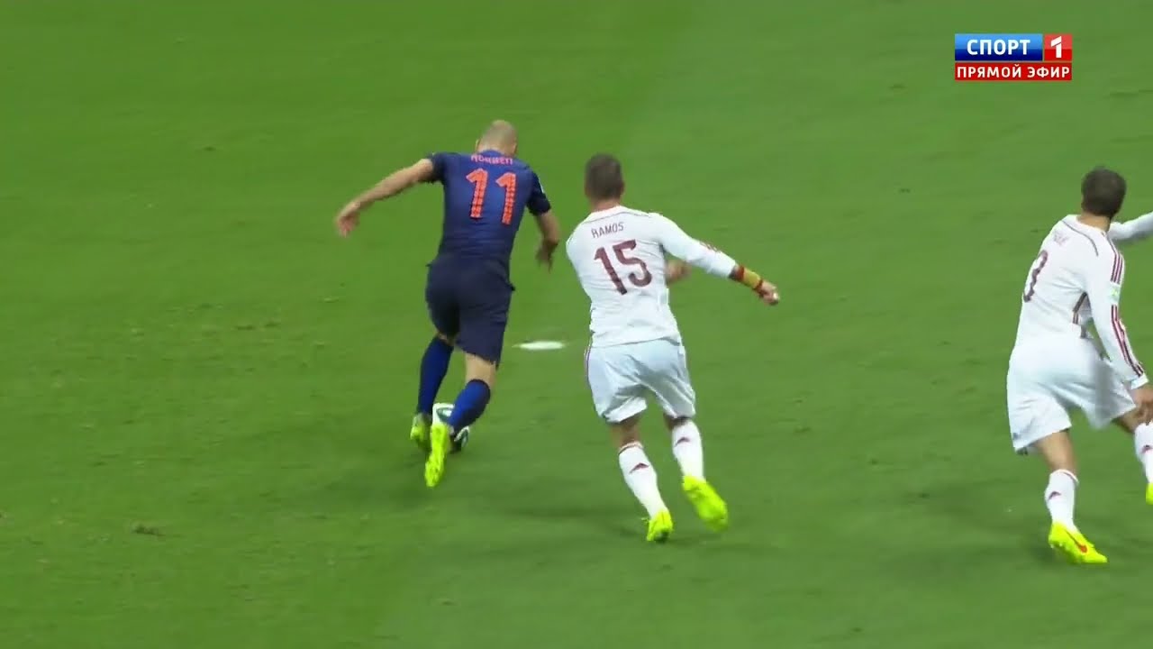 World Cup 2014  Spain Netherlands  1 2  Arjen Robben