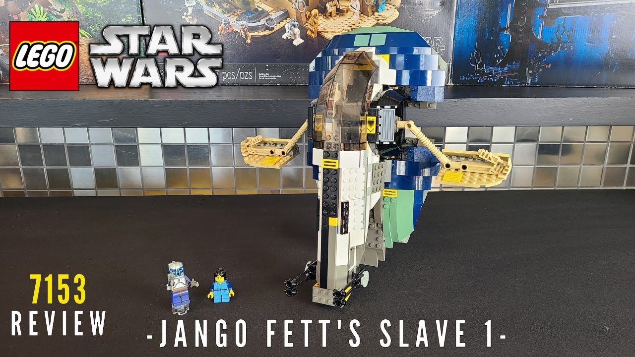 LEGO Star Wars Jango Fett's Slave 1 7153 Review! A Set that Appreciated 1600%...