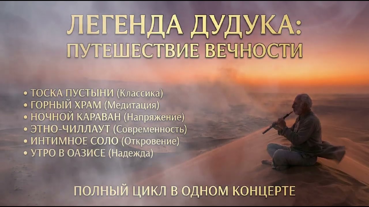 ЛЕГЕНДА ДУДУКА. Путешествие в вечность (Музыка для очищения сознания) | 84 минуты 