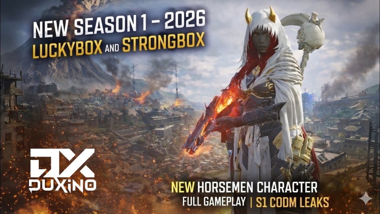 New Season 1 - 2026 LuckyBox And StrongBox | New Horsemen Character Full GamePlay | S1 CODM Leaks