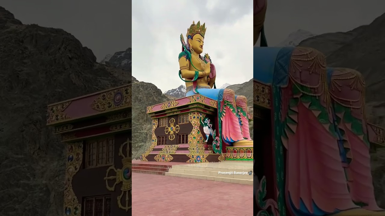 Maitreya Buddha @ Diskit Monastery | #Nubra Valley Ladakh
