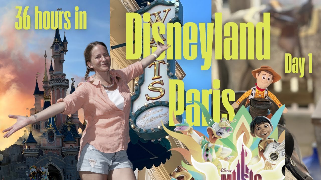 36 hours in Disneyland Paris - part 1 - checking in at Disney’s Cheyenne hotel, fireworks & more fun