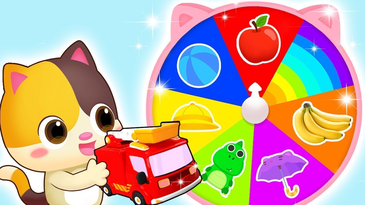 Vòng xoay cầu vồng | Cùng nhau đi tìm màu sắc | Nhạc thiếu nhi vui nhộn | BabyBus