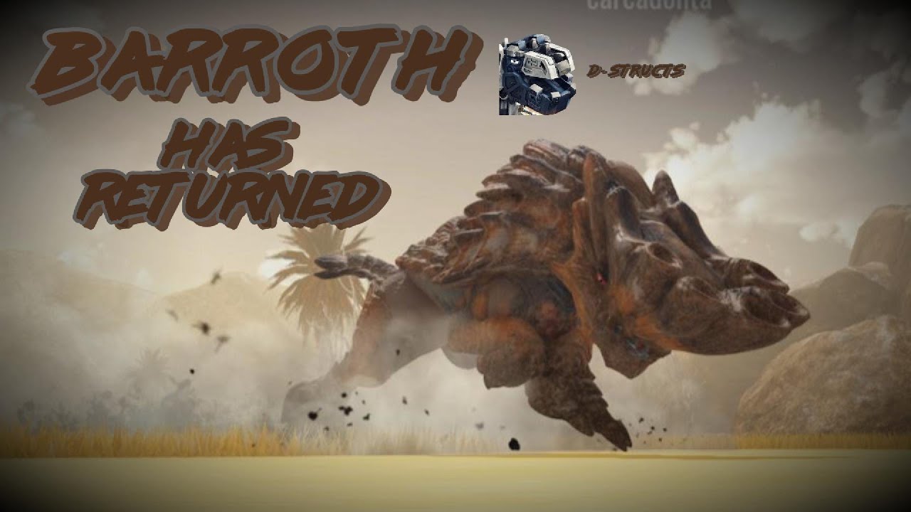 BARROTH has returned to monstrous battlegrounds!