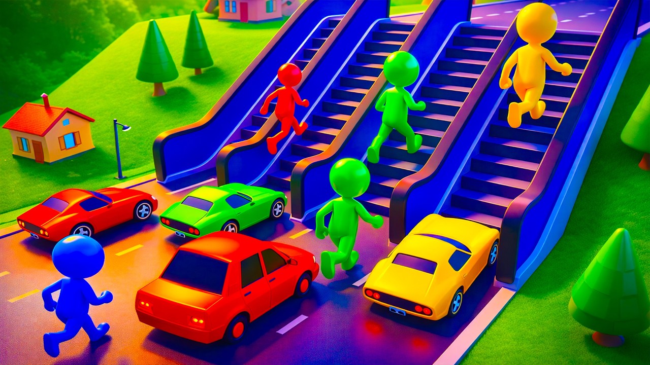 Shape shifting 🏃&zwj;♂️🚗🚲🚦All Levels Gameplay Walkthrough Android,ios Max Level NBA64