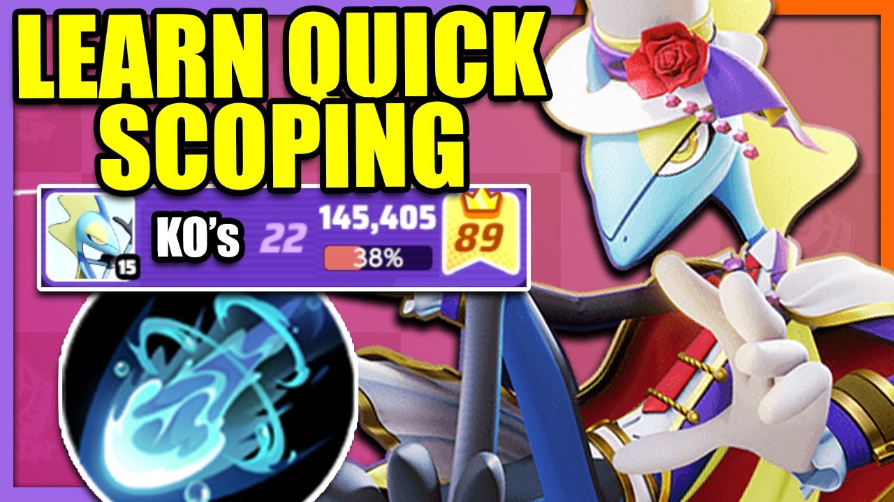 99% of the Playerbase doesn't even know how SNIPE SHOT INTELEON works | Pokemon Unite