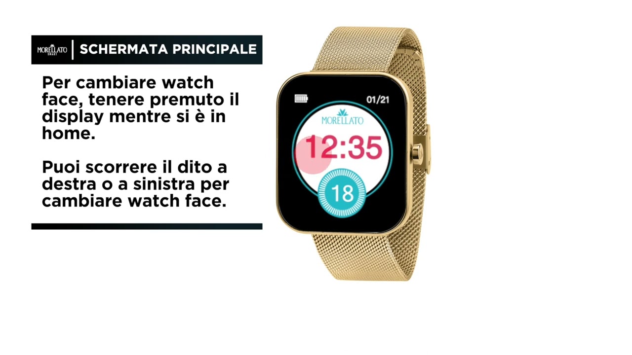 Tutorial Smartwatch M02 - Morellato