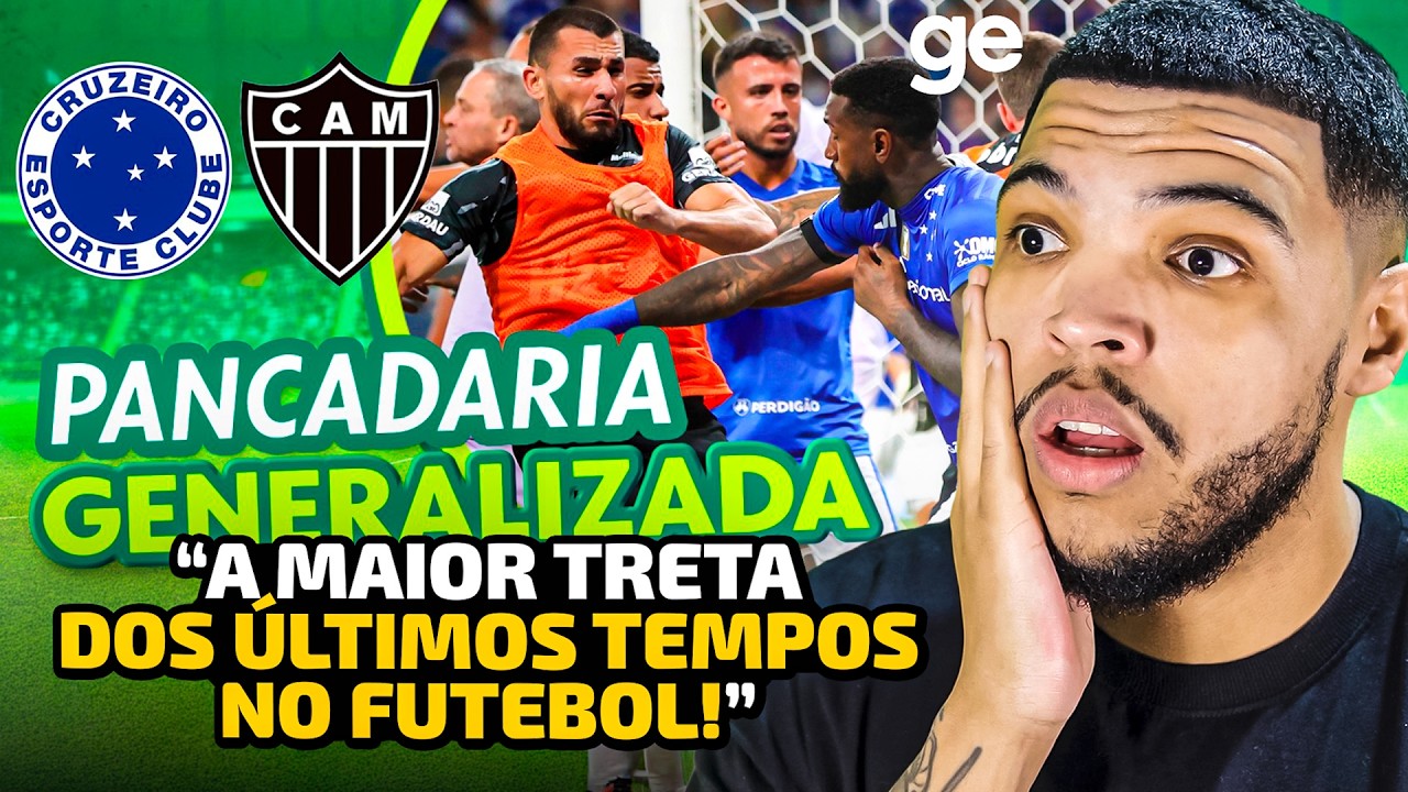 TRETA COMPLETA ENTRE CRUZEIRO E ATLÉTICO! | REACT GE