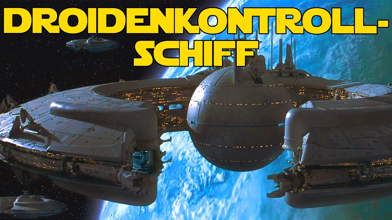Das Droidenkontrollschiff aus Episode 1 - Die dunkle Bedrohung | Star Wars | Kanon Deutsch