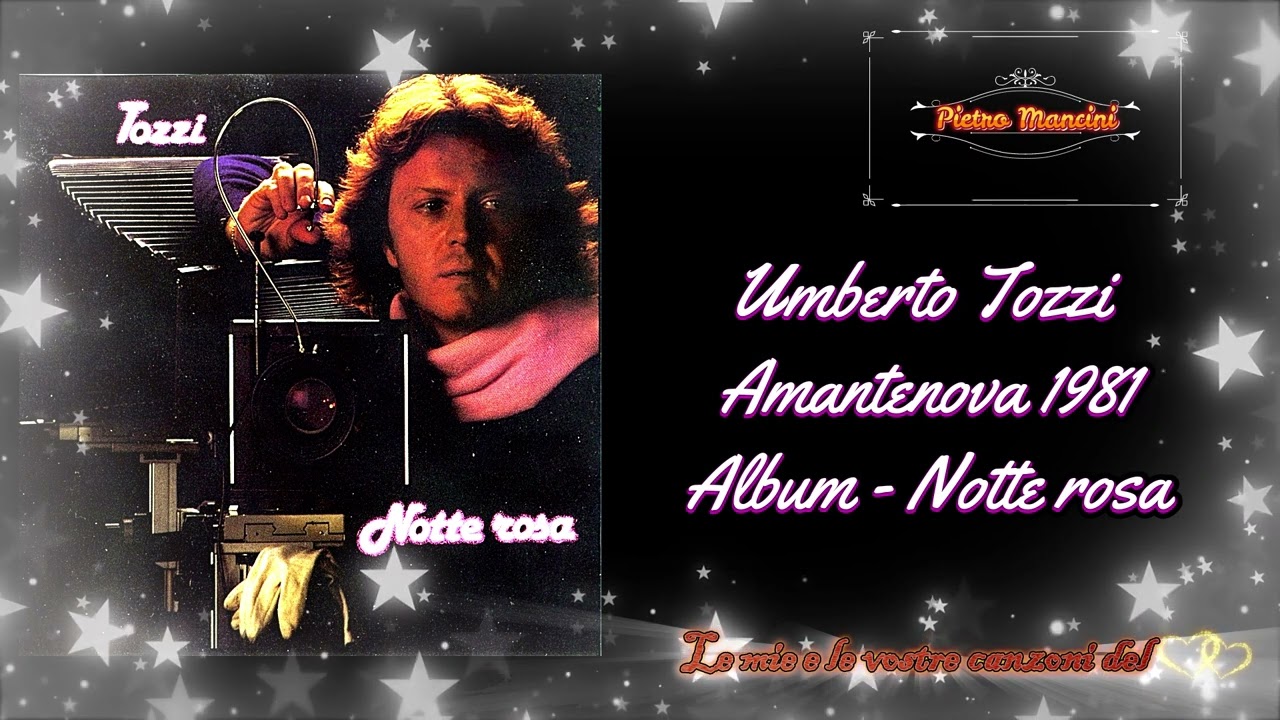 Umberto Tozzi - Amantenova 1981