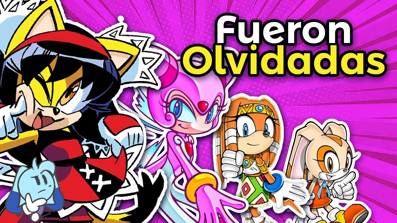 Los 9 personajes femeninos de Sonic que SEGA ha olvidado