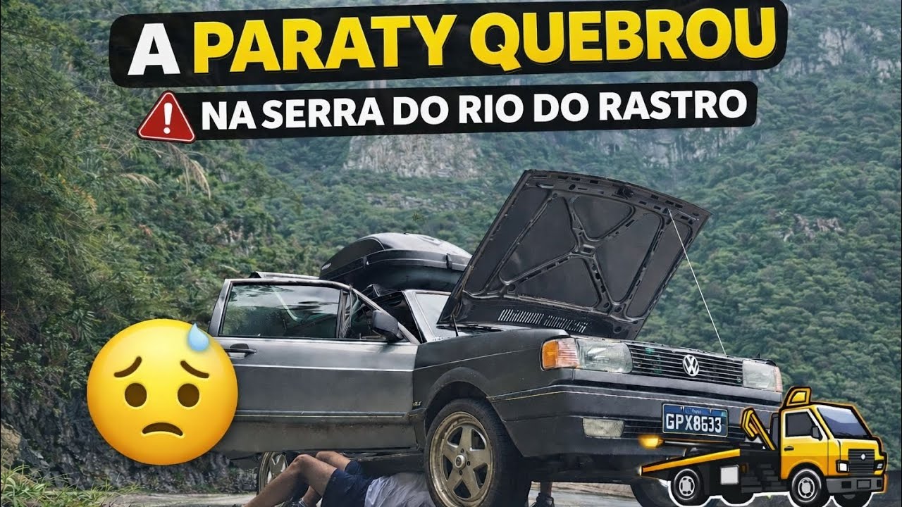 A paraty quebrou na Serra do Rio do Rastro!!!!!!!
