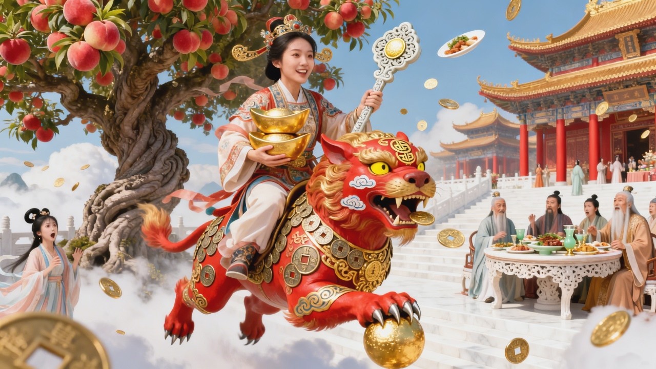 天界貔貅錢多多饞嘴掏空金庫，闖禍被貶下凡，在人間賣魚存錢狂賺五百萬  #短剧 #甜宠 #玄幻 #女频 #爽剧 #霸总 #甜寵