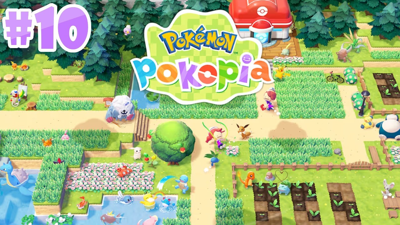 Pokémon Pokopia Playthrough Part 10 - Making A Path For Slowpoke