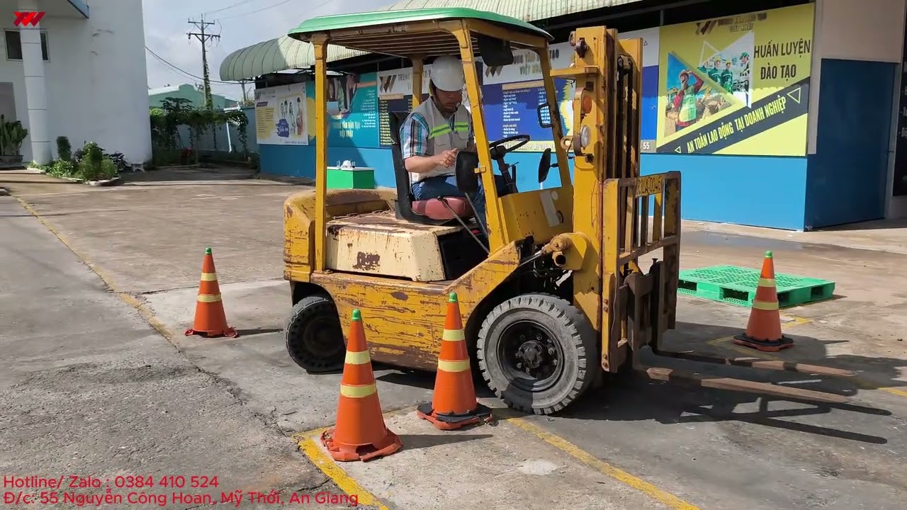 Phần thi thực hành xe nâng