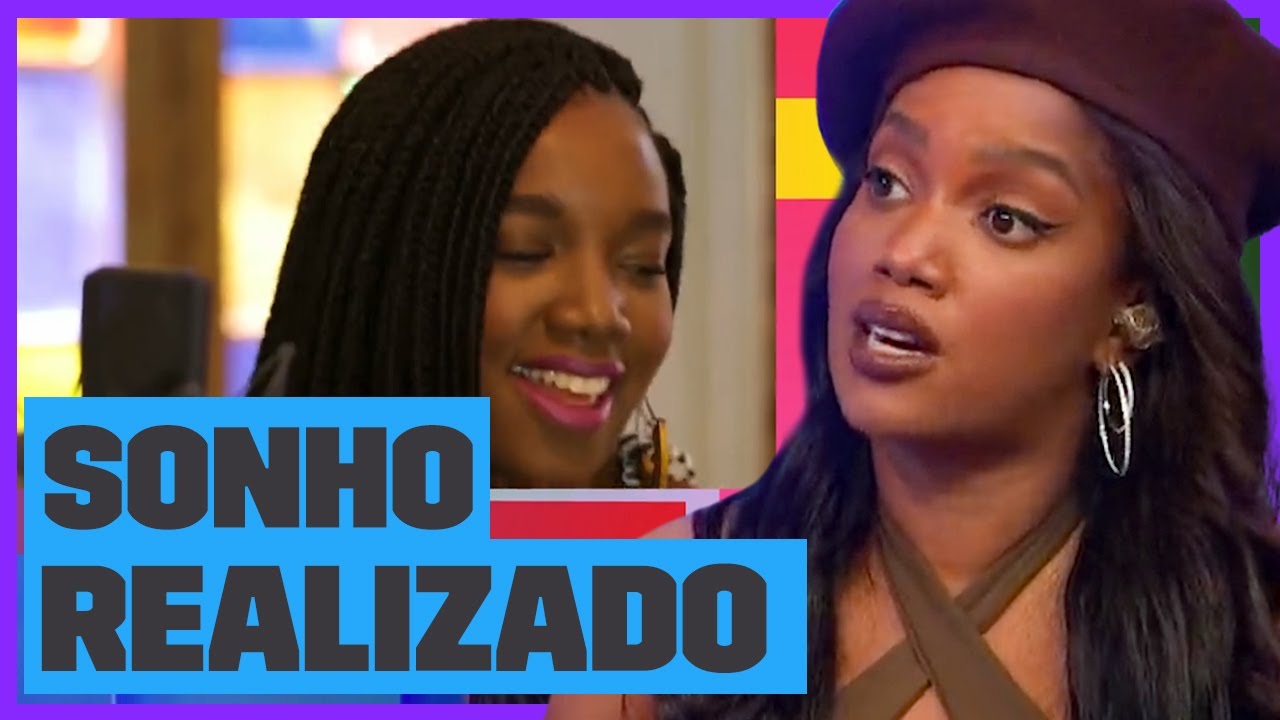 Iza se emociona ao rever vídeos do início da carreira 🥺 | TVZ Ao Vivo